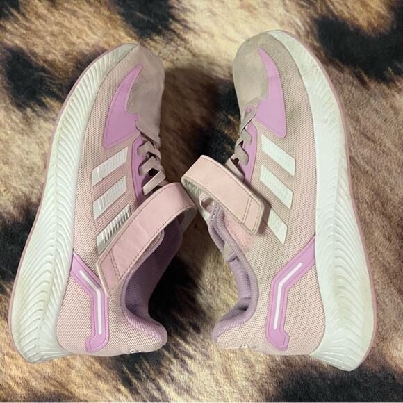 Adidas Kids Runfalcon 2.0 Trainers Running Shoes Easy Closure Size 3 - Picture 9 of 9